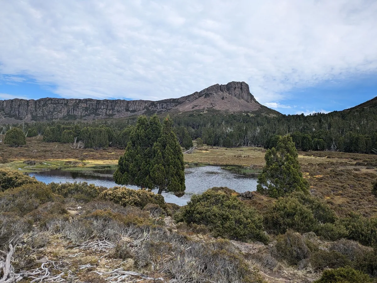 Solomons Throne vu depuis Dixons Kingdom