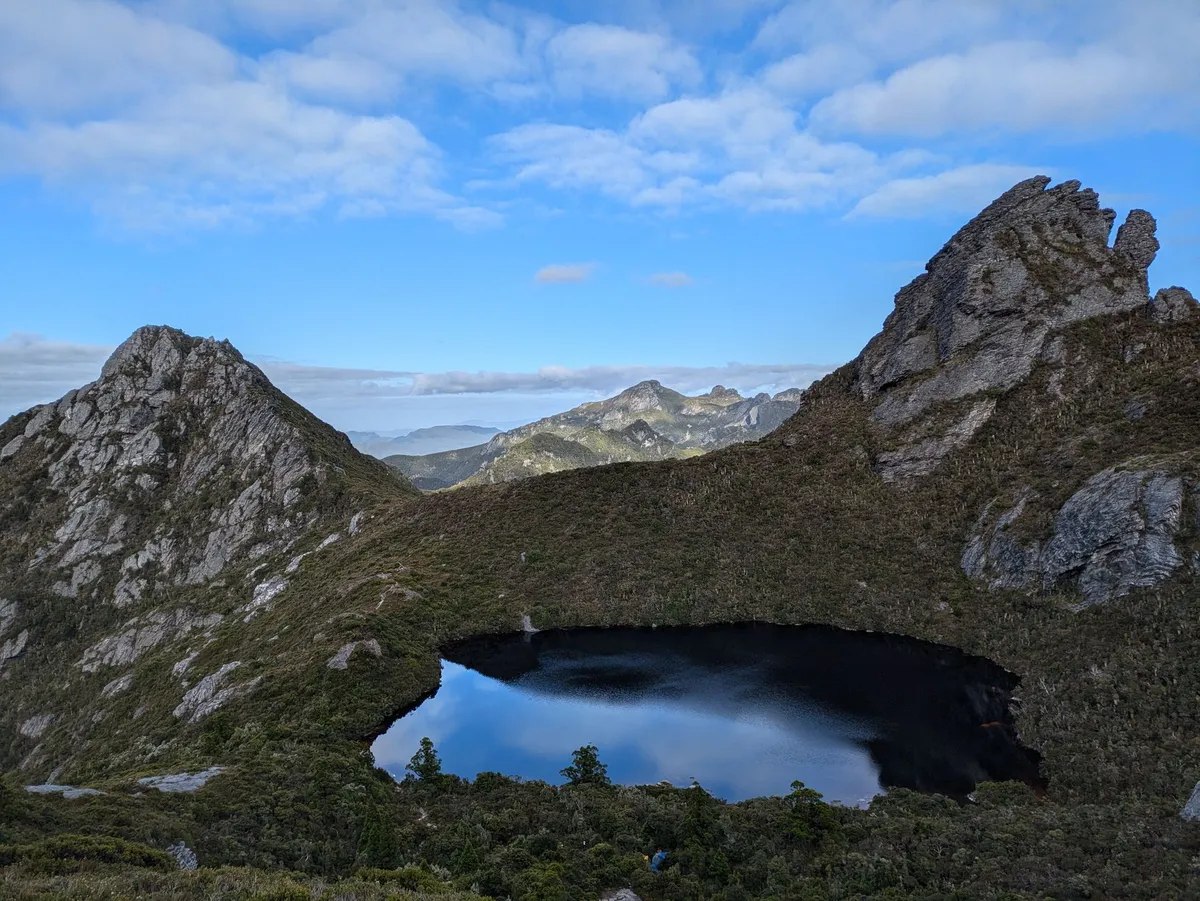 Vue sur Haven lake