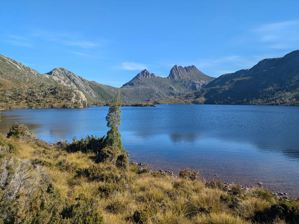 Cradle Mountain vu depuis Dove Lake