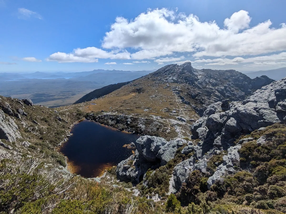 Lac Sirona et Mont Scorpio