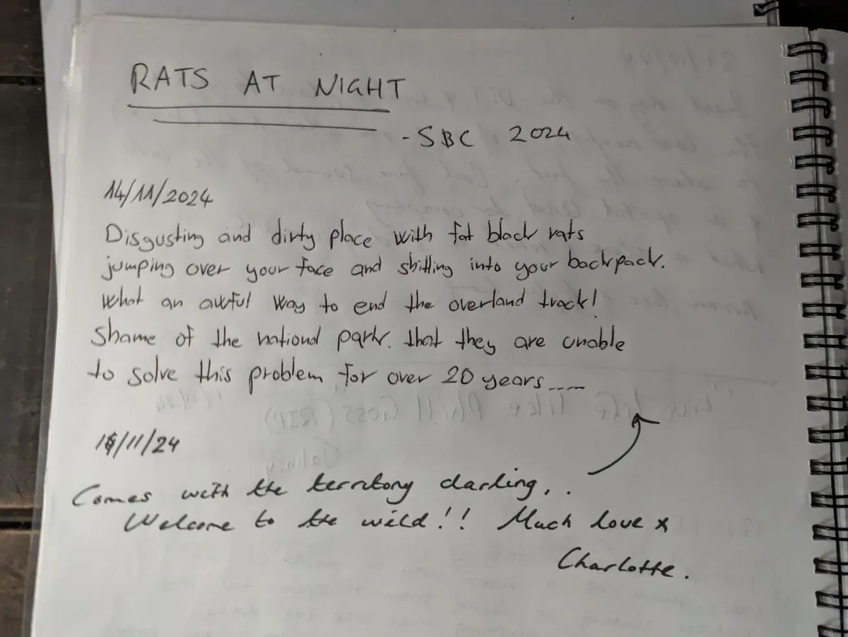 Extrait de texte d'un logbook