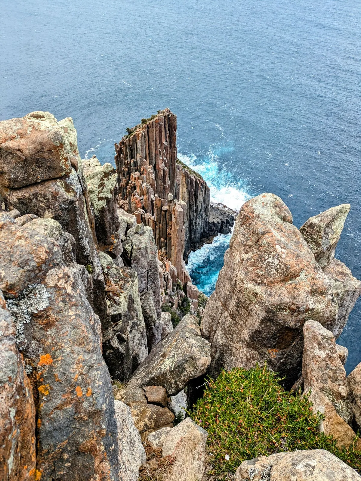 Les colonnes de Dolérite du Cape Raoul