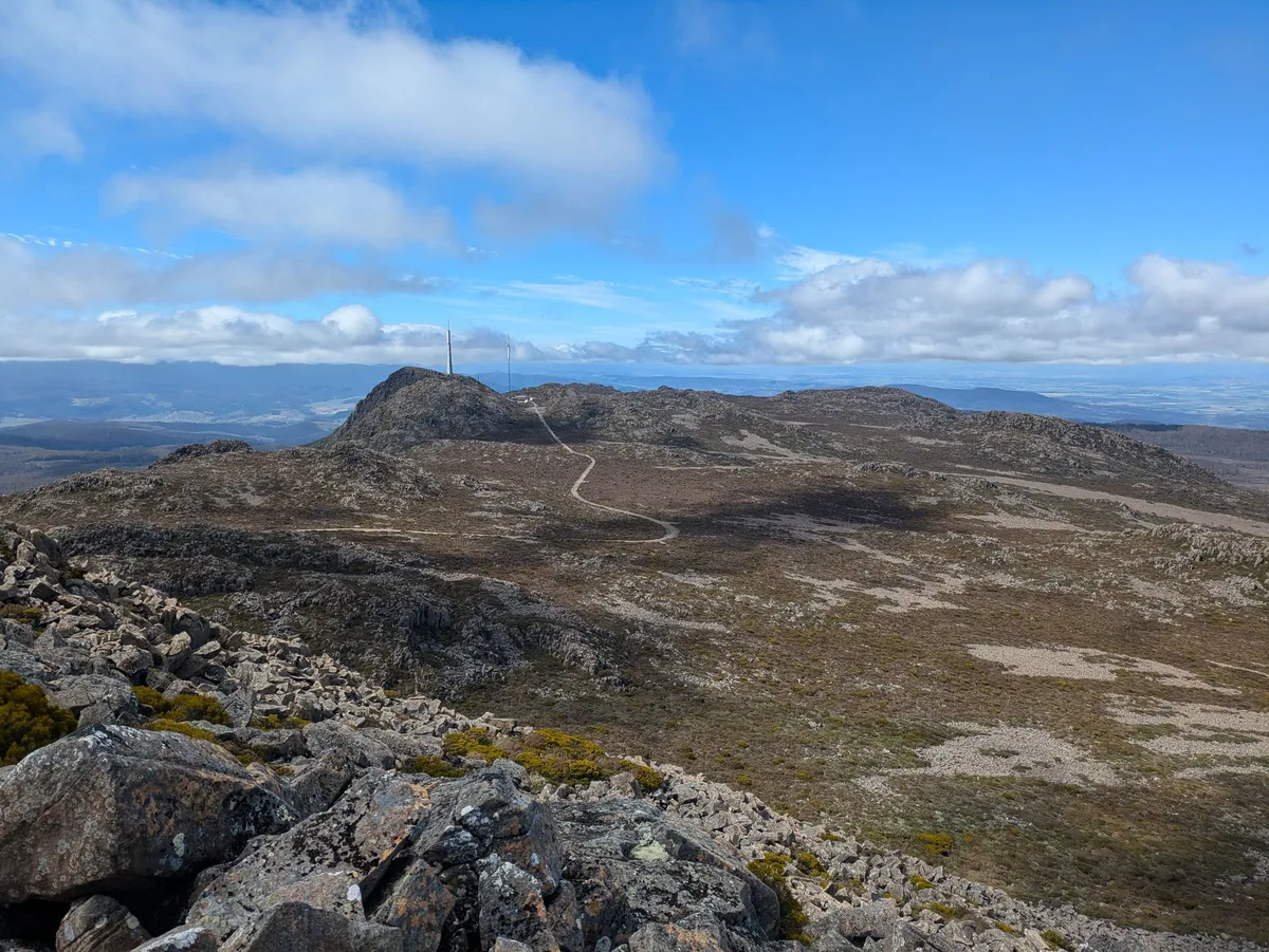 Panorama sur Mount Barrow Sud